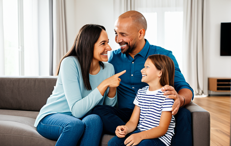 가정에서의 성교육 방법 - A mother and daughter sitting on a park bench, fully clothed, having a conversation. The daughter is...